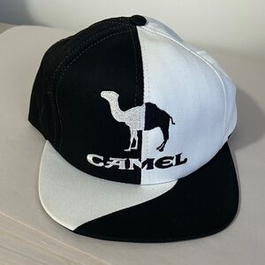 Camel Black and White Men's Hat